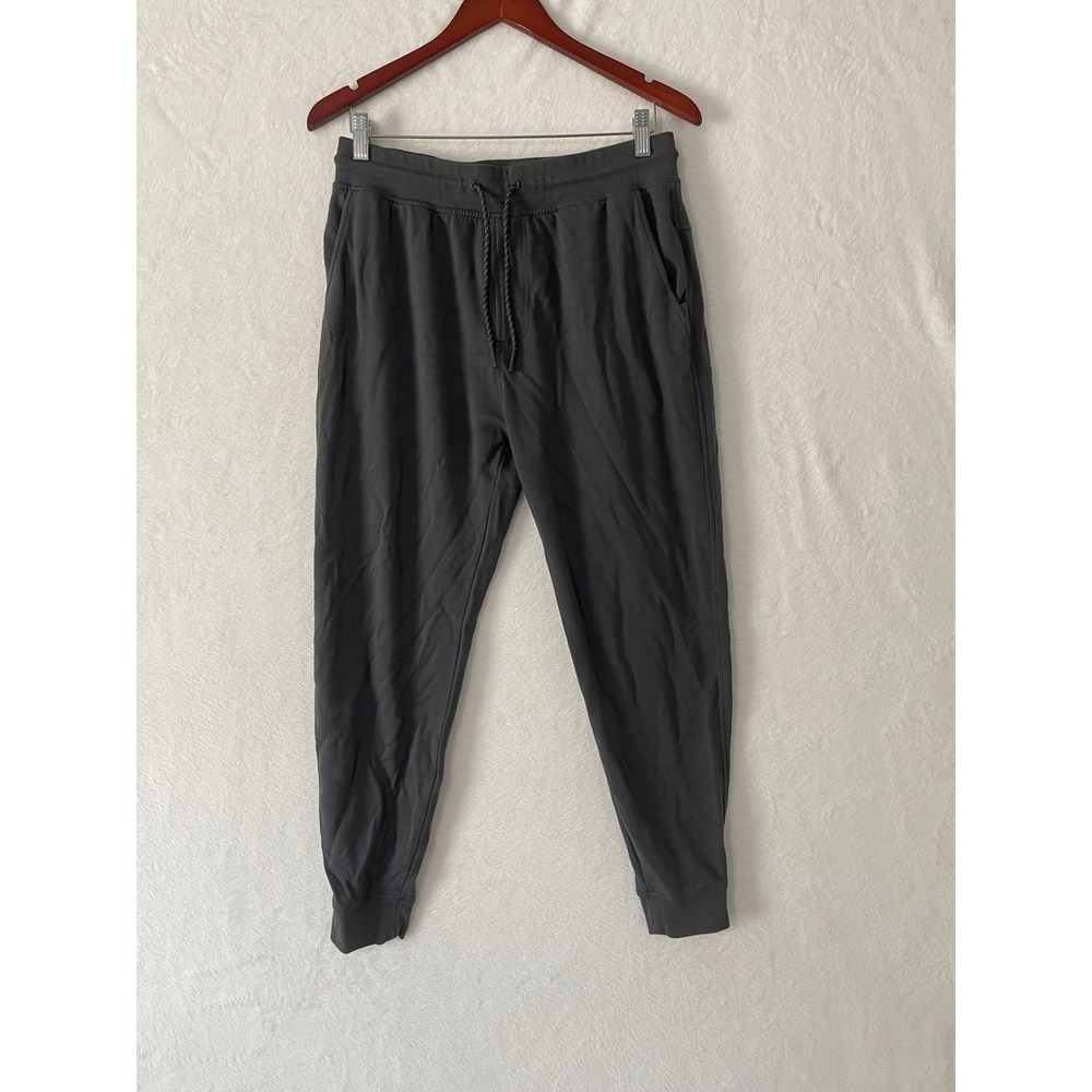 Free Fly Bamboo Joggers Mens Med Gray Tapered Performance Sweatpants Athleisure